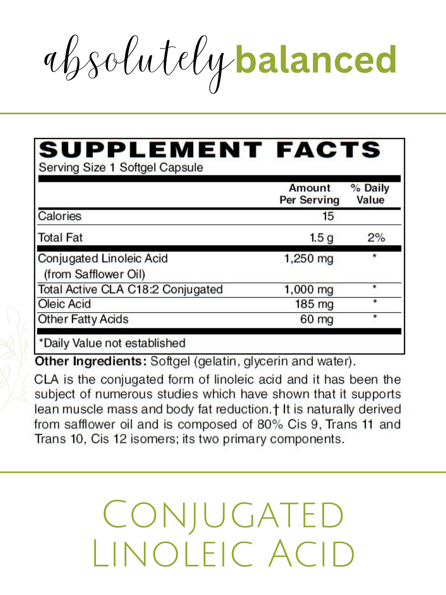 Coaching | 7-Keto + CLA