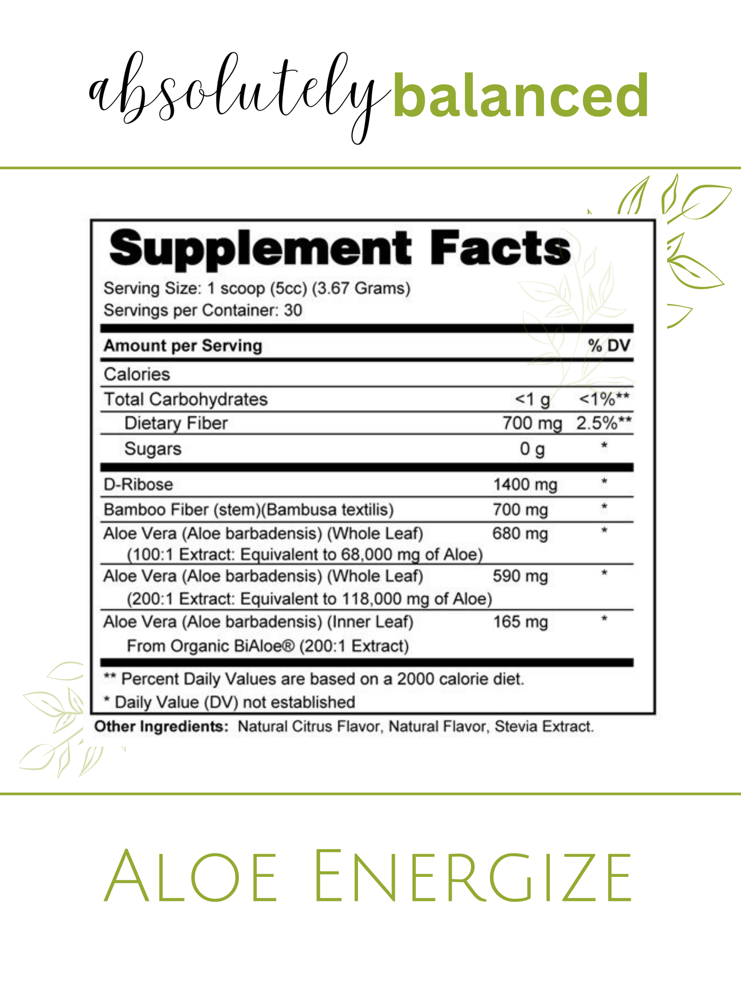 Aloe Energize
