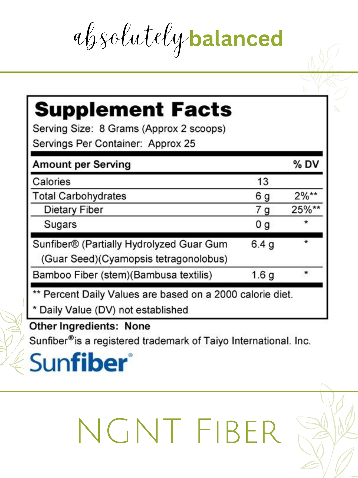 NGNT Fiber Blend