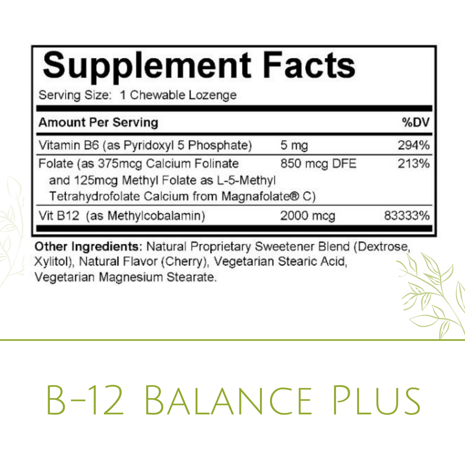 B12 Balance Plus