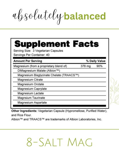 8-Salt Magnesium