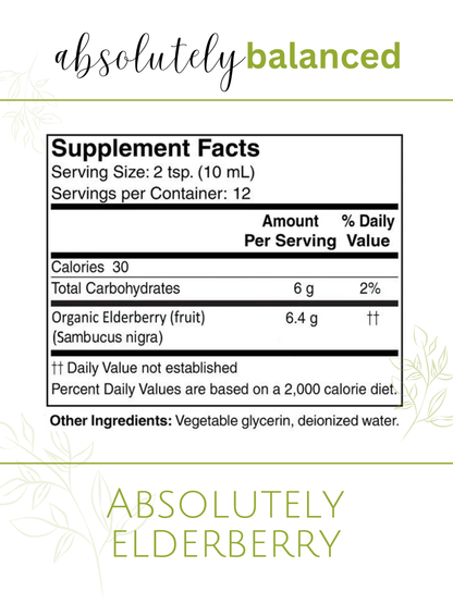 Absolutely Elderberry (Organic)