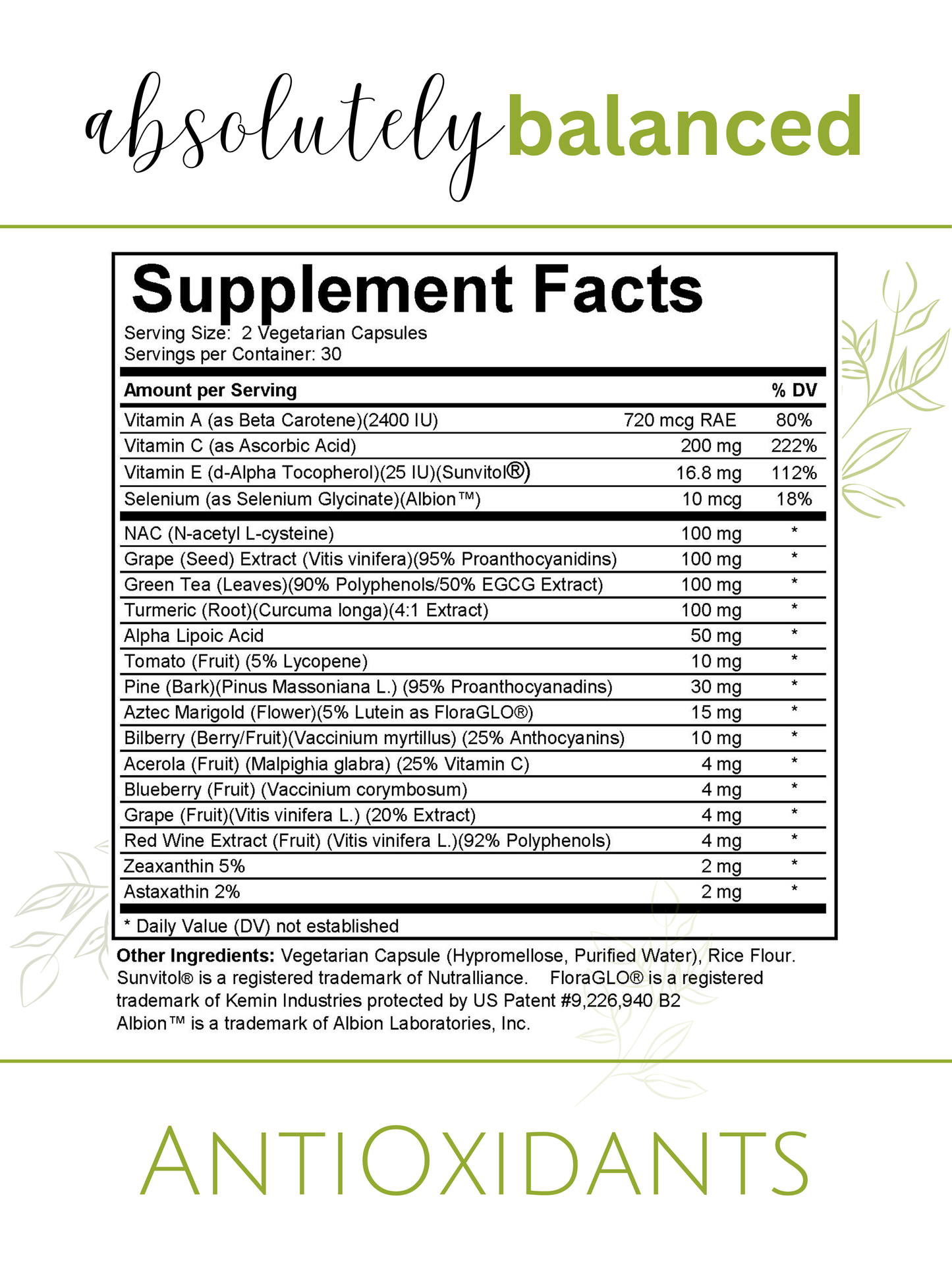 Antioxidants