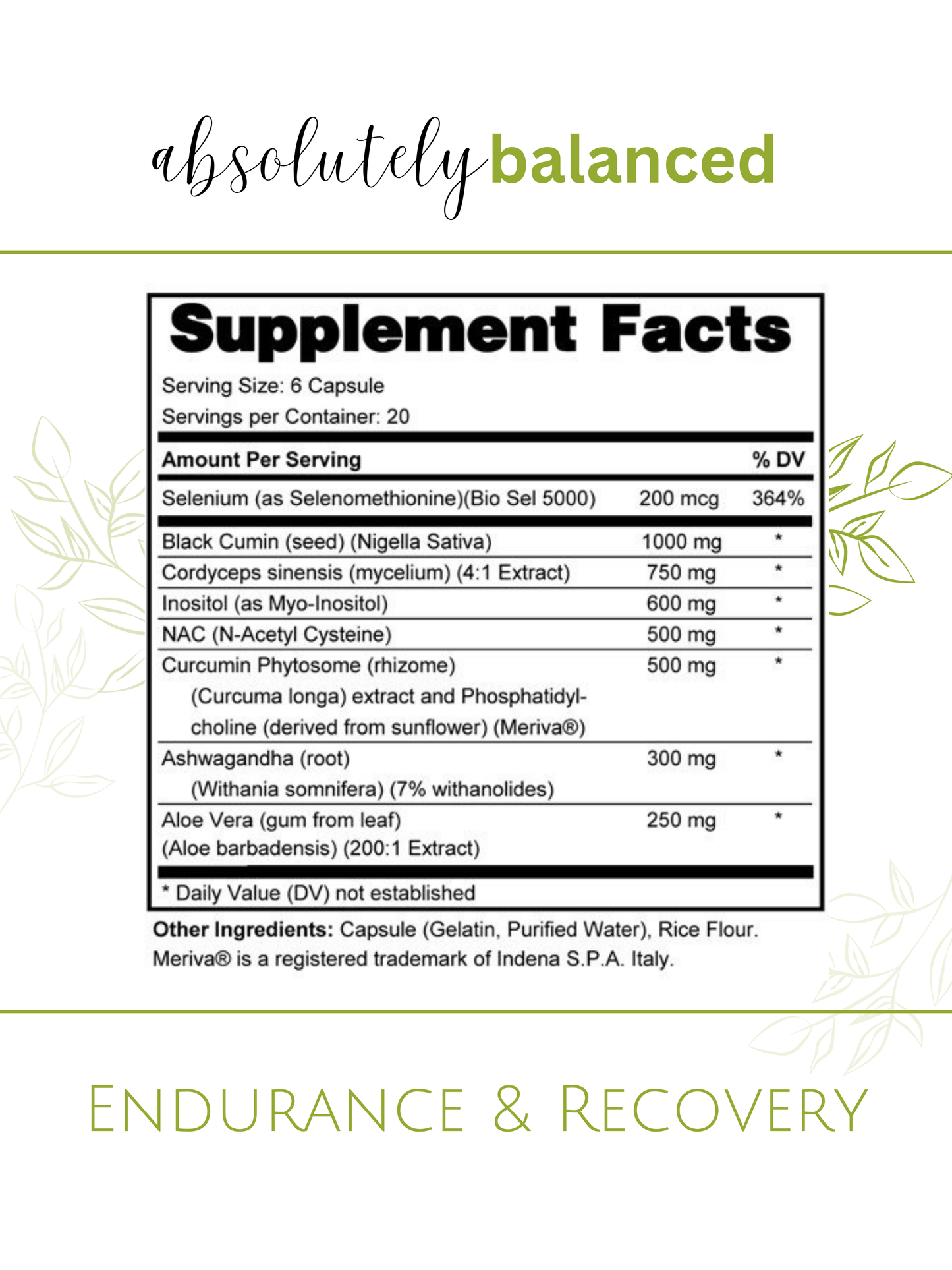 Endurance & Recovery