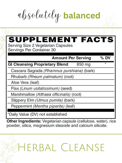 Herbal Cleanse