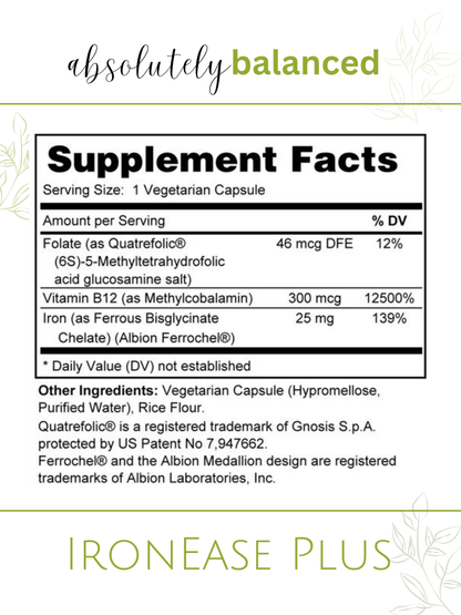 IronEase Plus with Quatrefolic®
