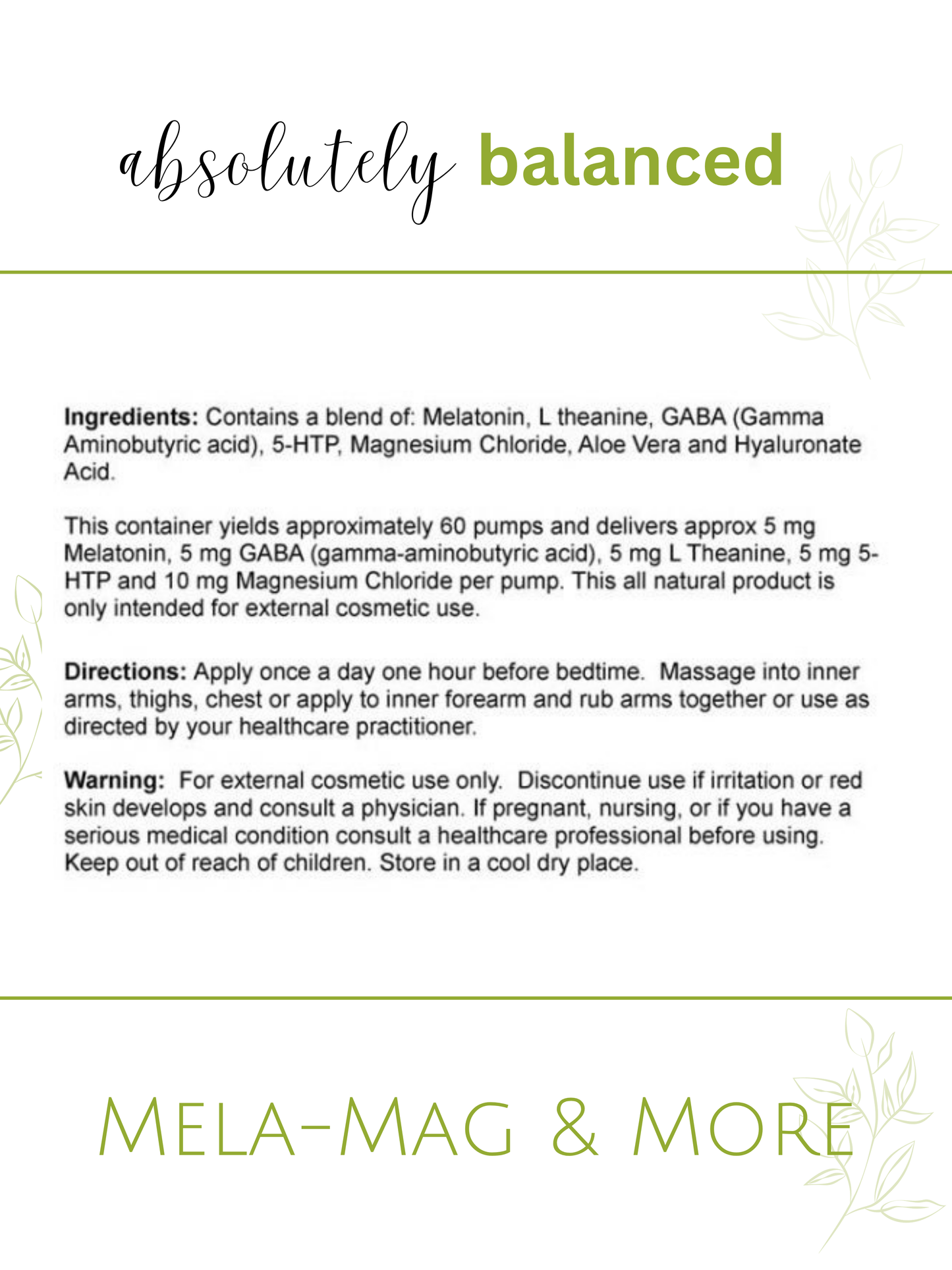 Melatonin 3