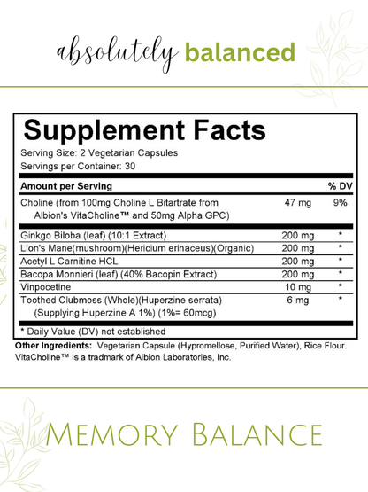 Memory Balance