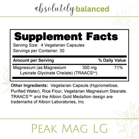 Peak Mag LG