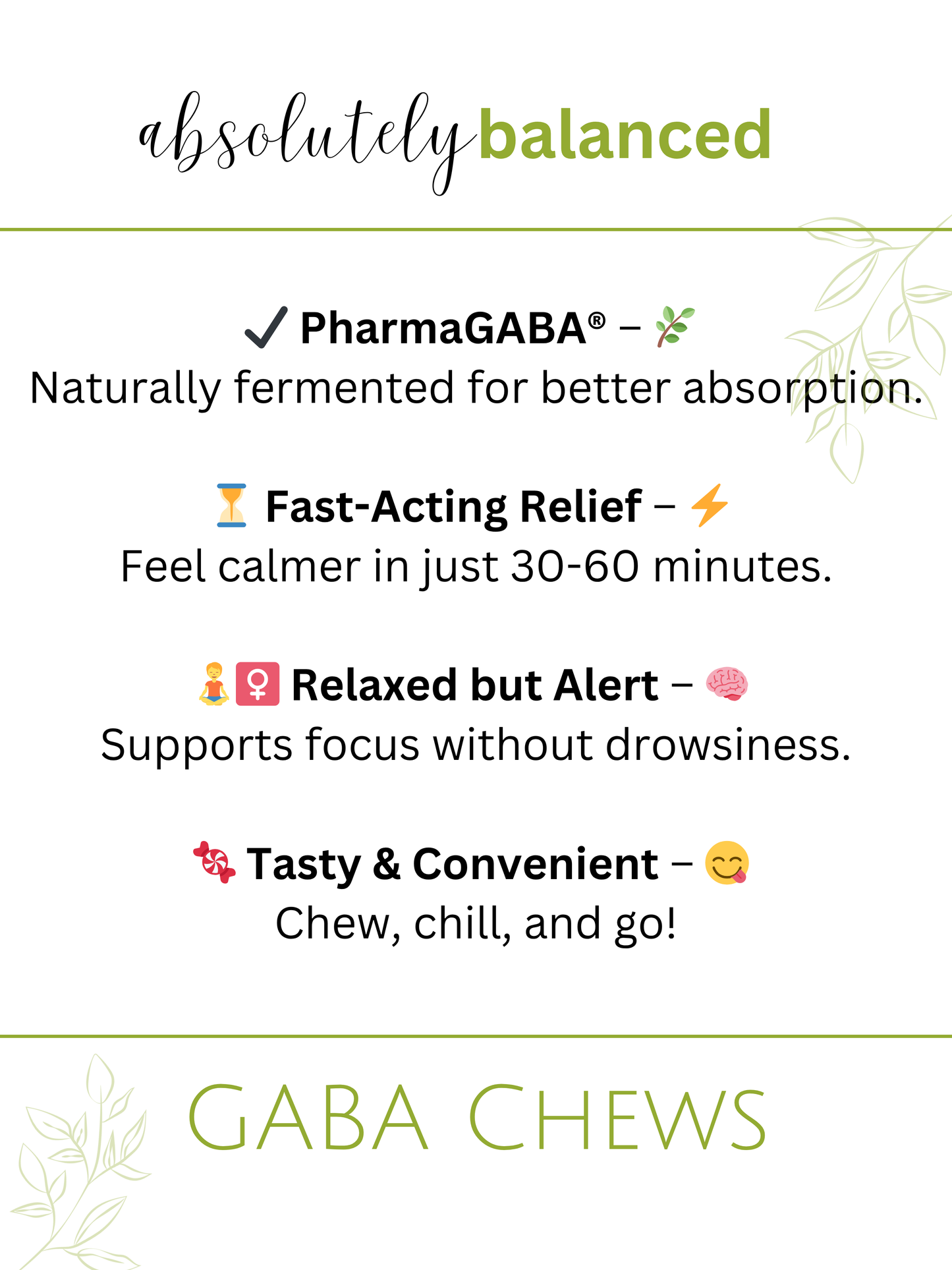 GABA Chews