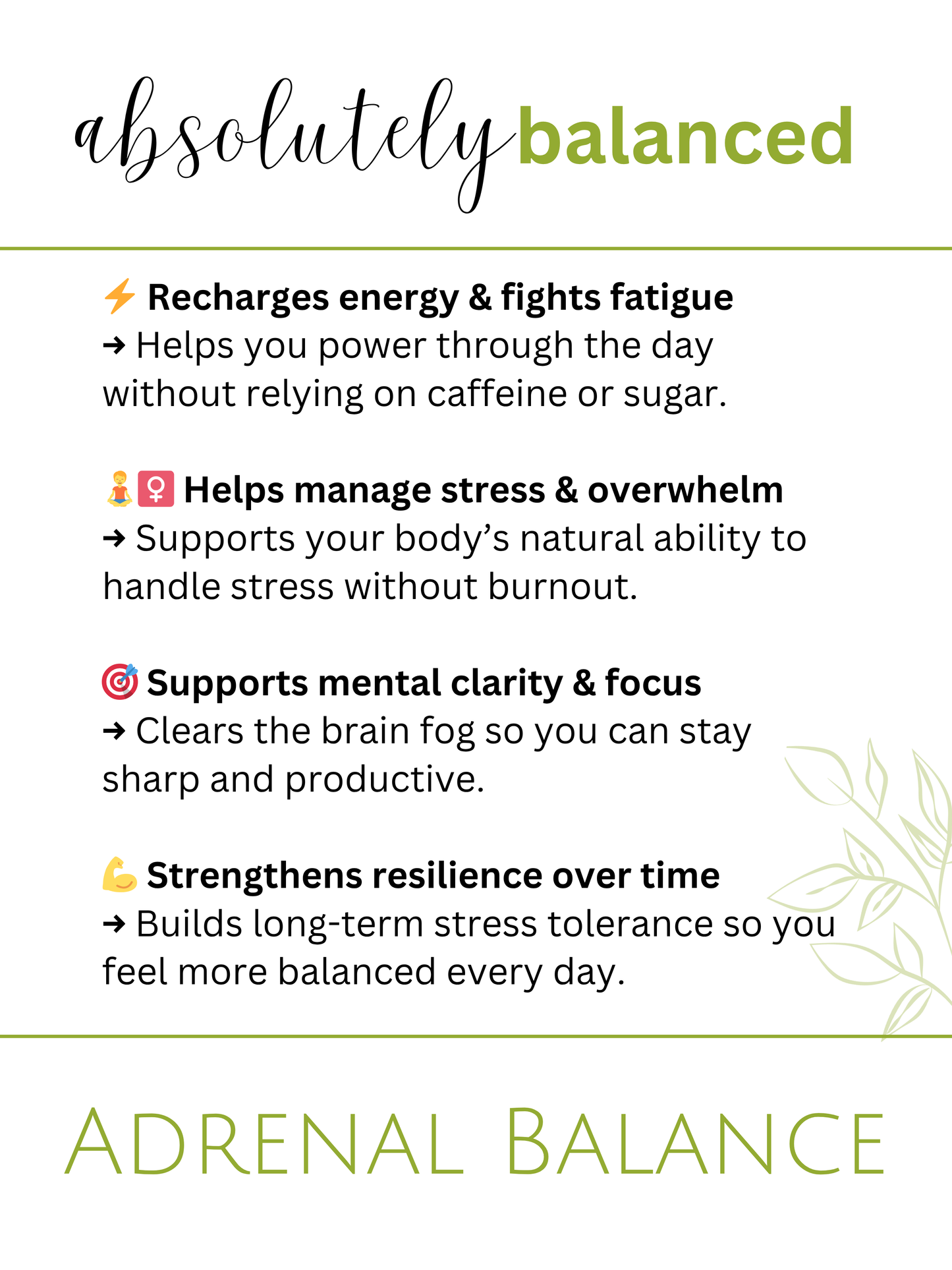 Adrenal Balance