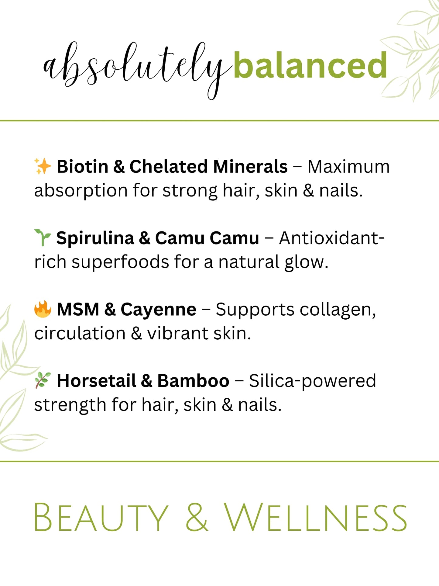 Beauty & Wellness