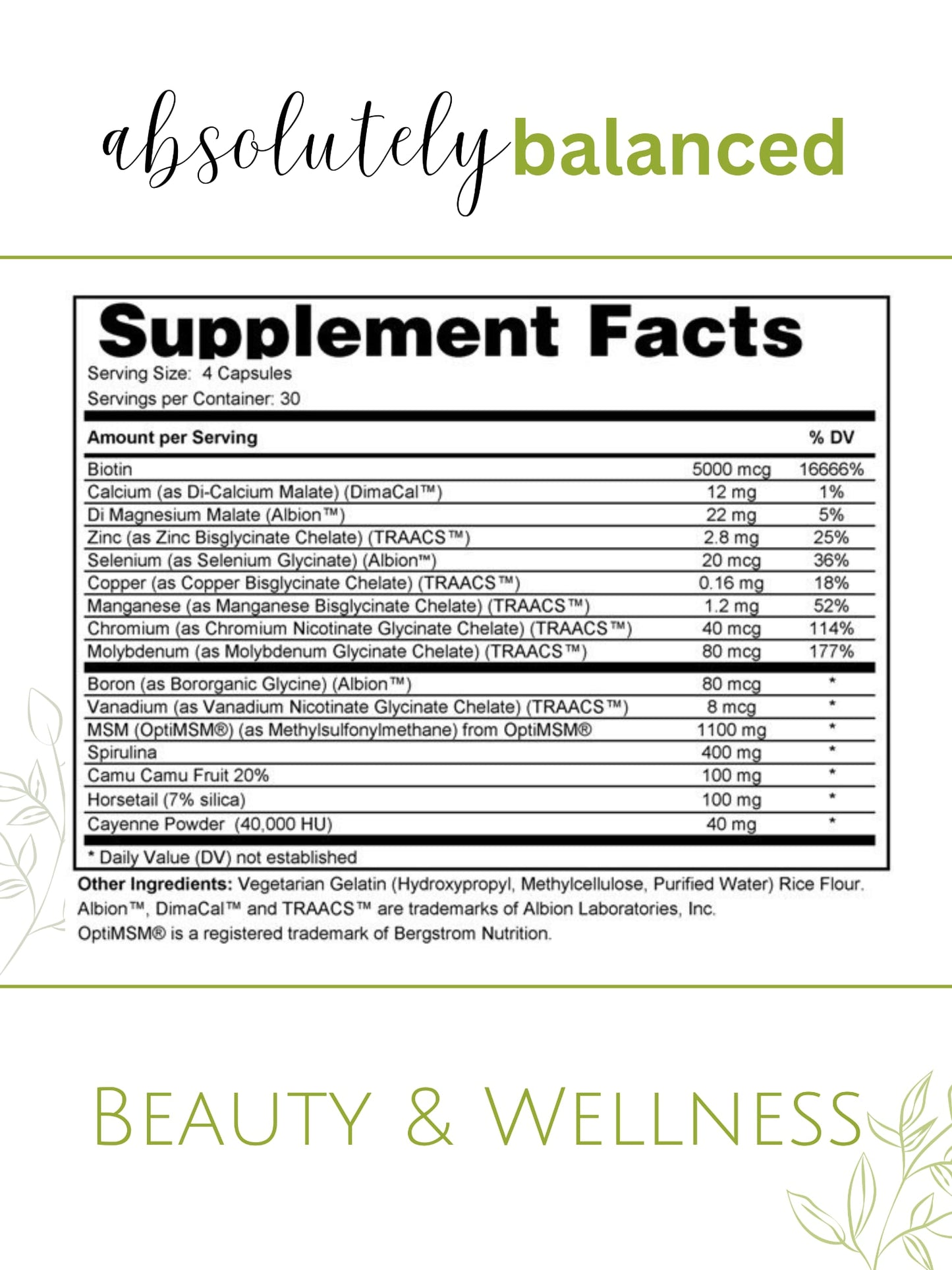 Beauty & Wellness