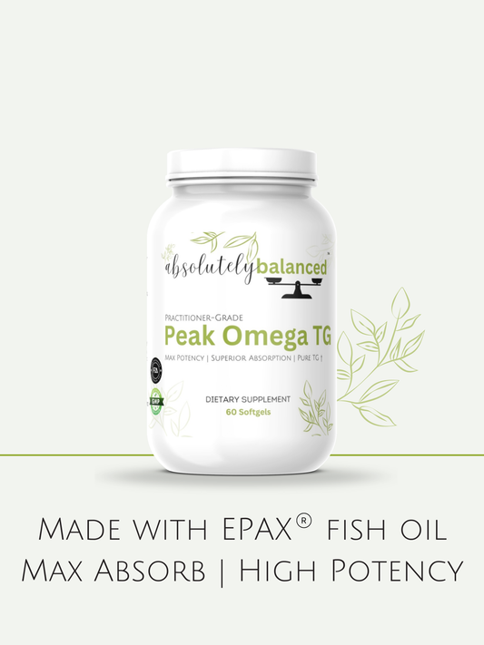 Peak Omega TG | Made with EPAX® fish oil